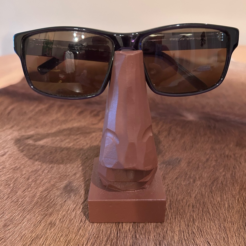 Salvatore Ferragamo Black Sunglasses